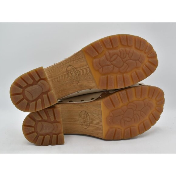 Kork-Ease Womens Size 10 Tatum White Full Grain Leather Heeled Platform Sandals - Picture 7 of 13